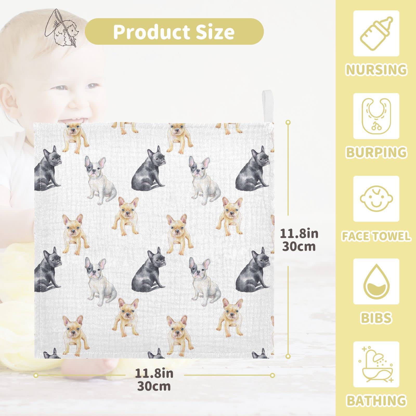vvfelixl newborn bath time towel in plush fabric for delicate cleansing