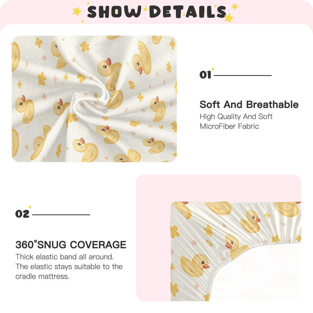 vvfelixl s-size 39x27x5in crib sheet fits playards
