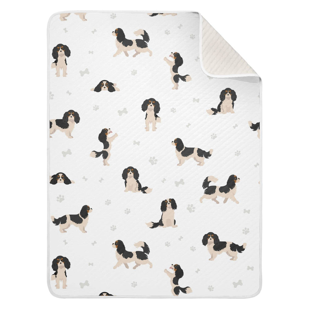 vvfelixl swaddle blanket Cavalier King Charles Spaniel for crib comfort and warmth