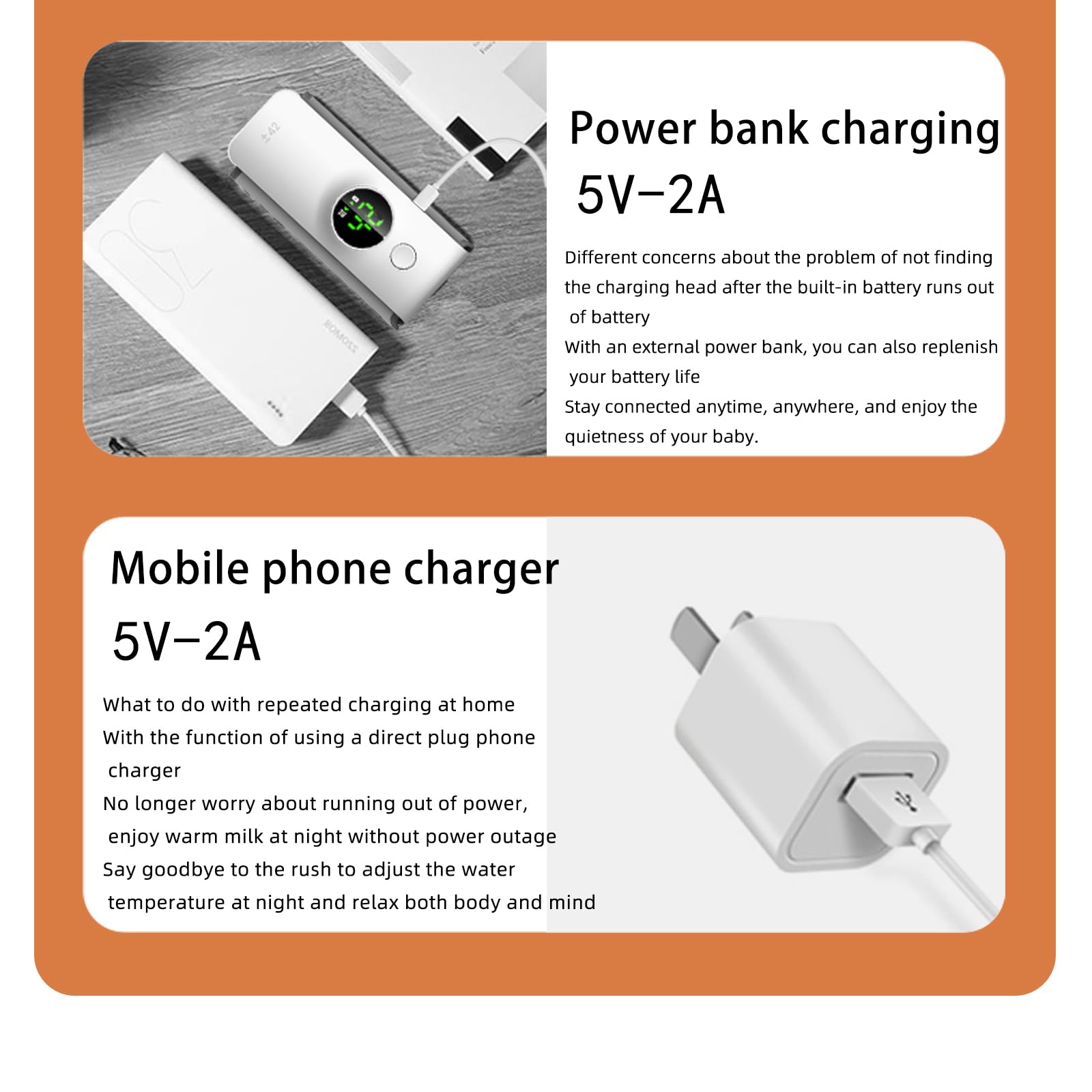 VVU&CCO constant-temp mode preserves warmth for up to 24 hours.