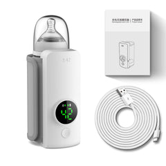VVU&CCO portable bottle warmer with 6000mAh battery for on-the-go warming.