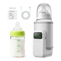 VVU&amp;CCO portable bottle warmer in a diaper bag for on-the-go feeding