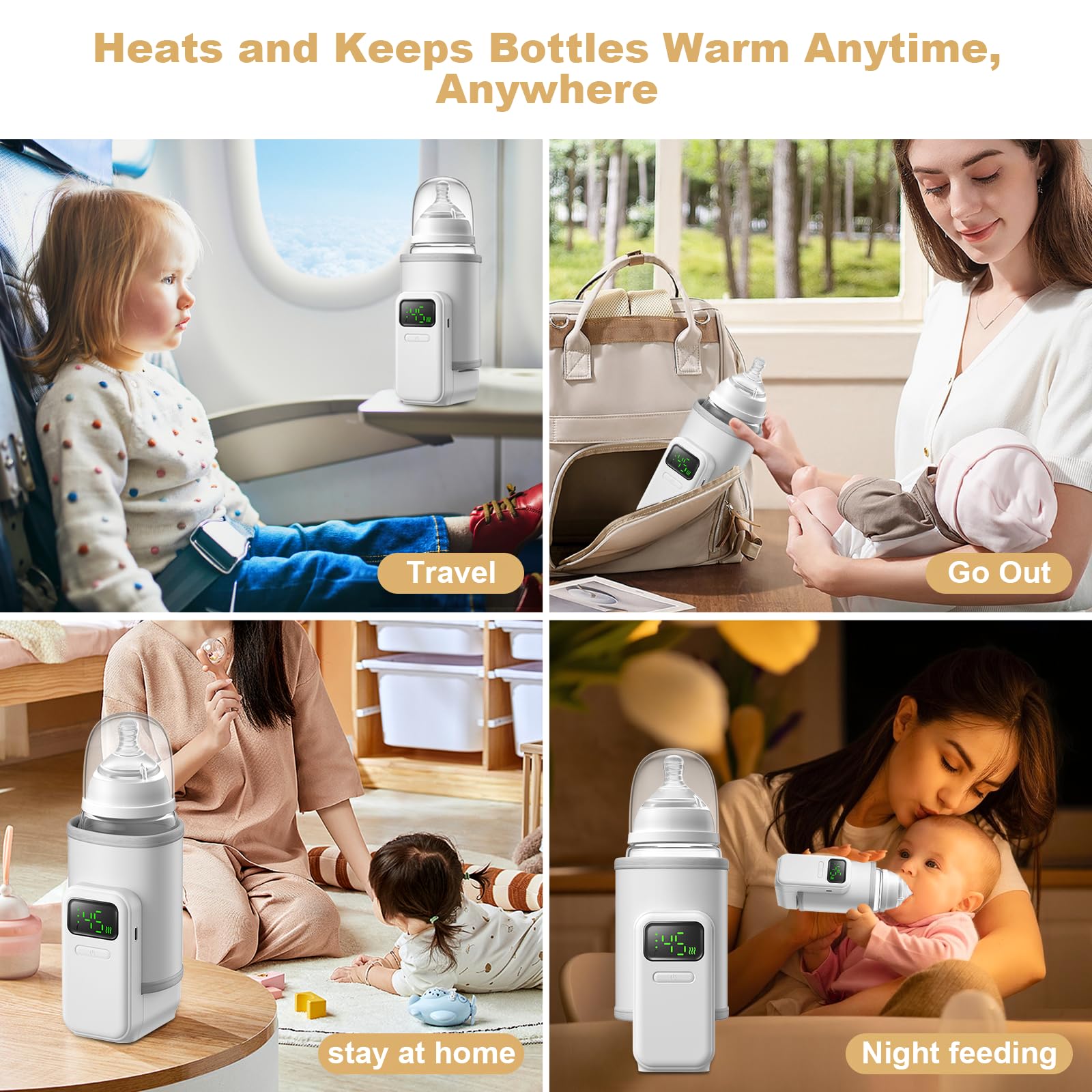 VVU&amp;CCO wrap-around heating for even warmth in 15-30 minutes