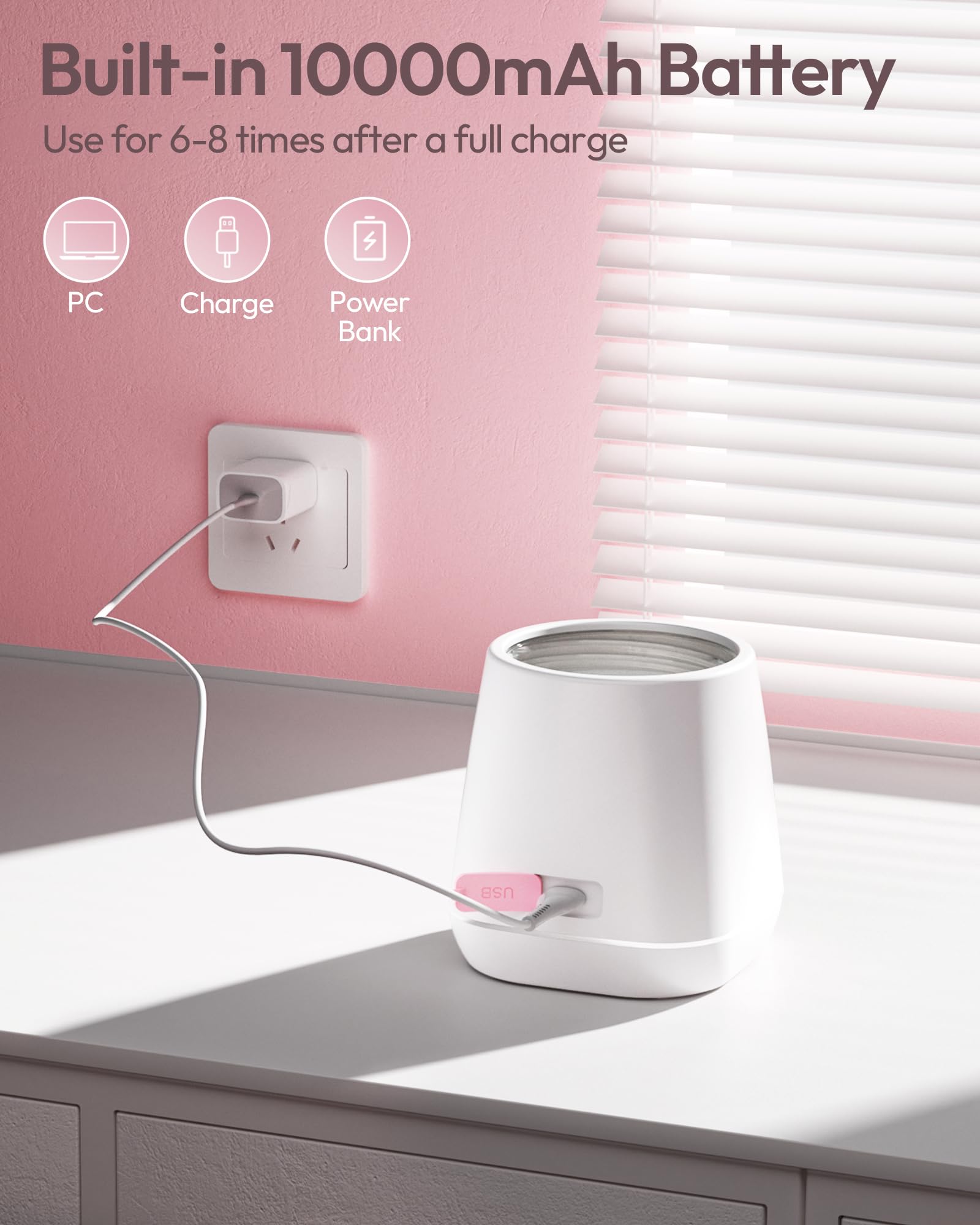 w-maxa four adapters fit common bottles for a snug, leak-free connection