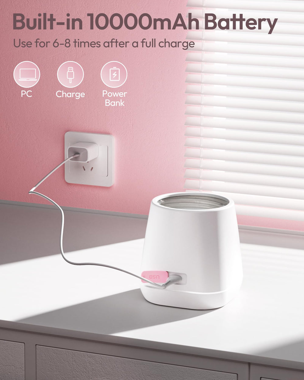 w-maxa four adapters fit common bottles for a snug, leak-free connection