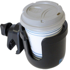 W4W universal stroller cup holder base clamp keeps cups secure on any stroller, bike, or chair.