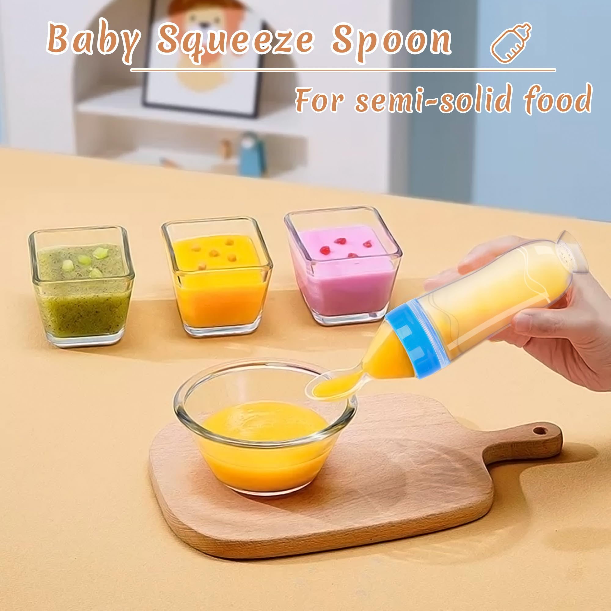 WAJIAYON baby feeder designed for teething stages supports gentle feeding.