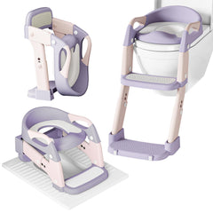 WAAYAA 3-in-1 Potty Seat folded for compact storage and quick setup.