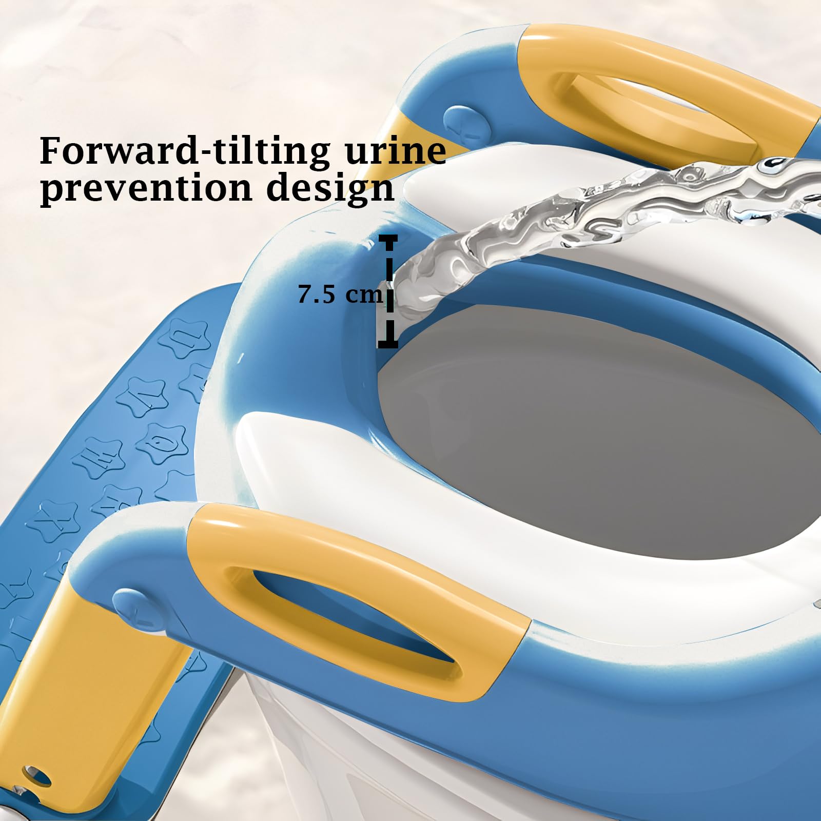 WAAYAA potty seat with adjustable height for growing toddlers