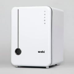 Wabi Baby UVC LED Sanitizer Ultra front view, cabinet-style for bottles and gadgets drying.