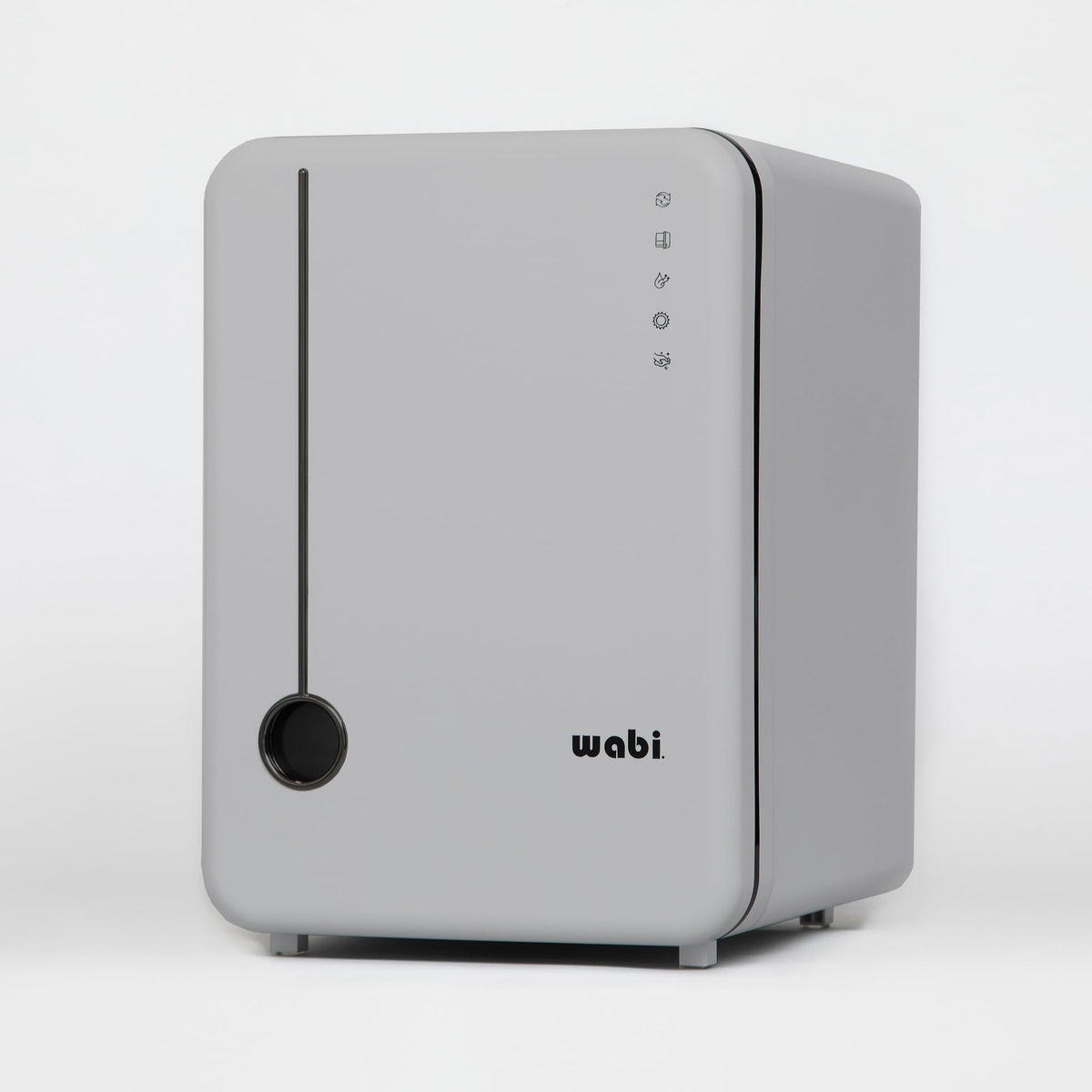 Wabi UVC LED Sanitizer & Dryer Ultra front view sanitizing bottles