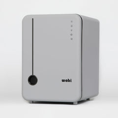 Wabi UVC LED Sanitizer & Dryer Ultra front view sanitizing bottles