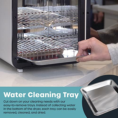 Wabi UVC LED Sanitizer & Dryer Ultra open door for easy loading