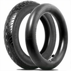 Wadoy 12.5x2.25 front tire view with rugged tread for smoother rides