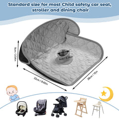 WAEKIYTL anti-skid backing keeps the protector securely in place while driving.