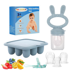 WAJIAYON breastmilk popsicle molds blue tray ready for frozen portions