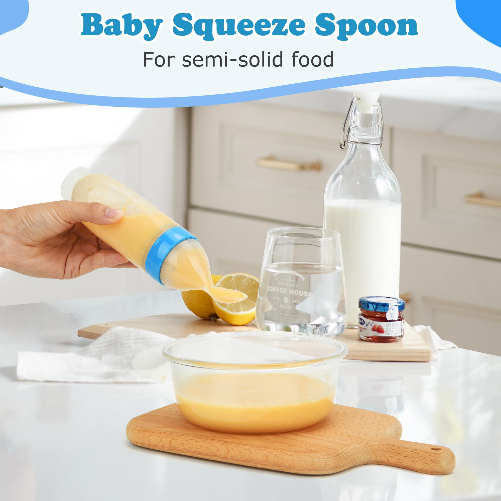 WAJIAYON teething feeder demonstrates soothing relief during chewing.