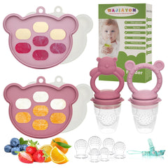 WAJIAYON baby popsicle mold pack for easy frozen portions