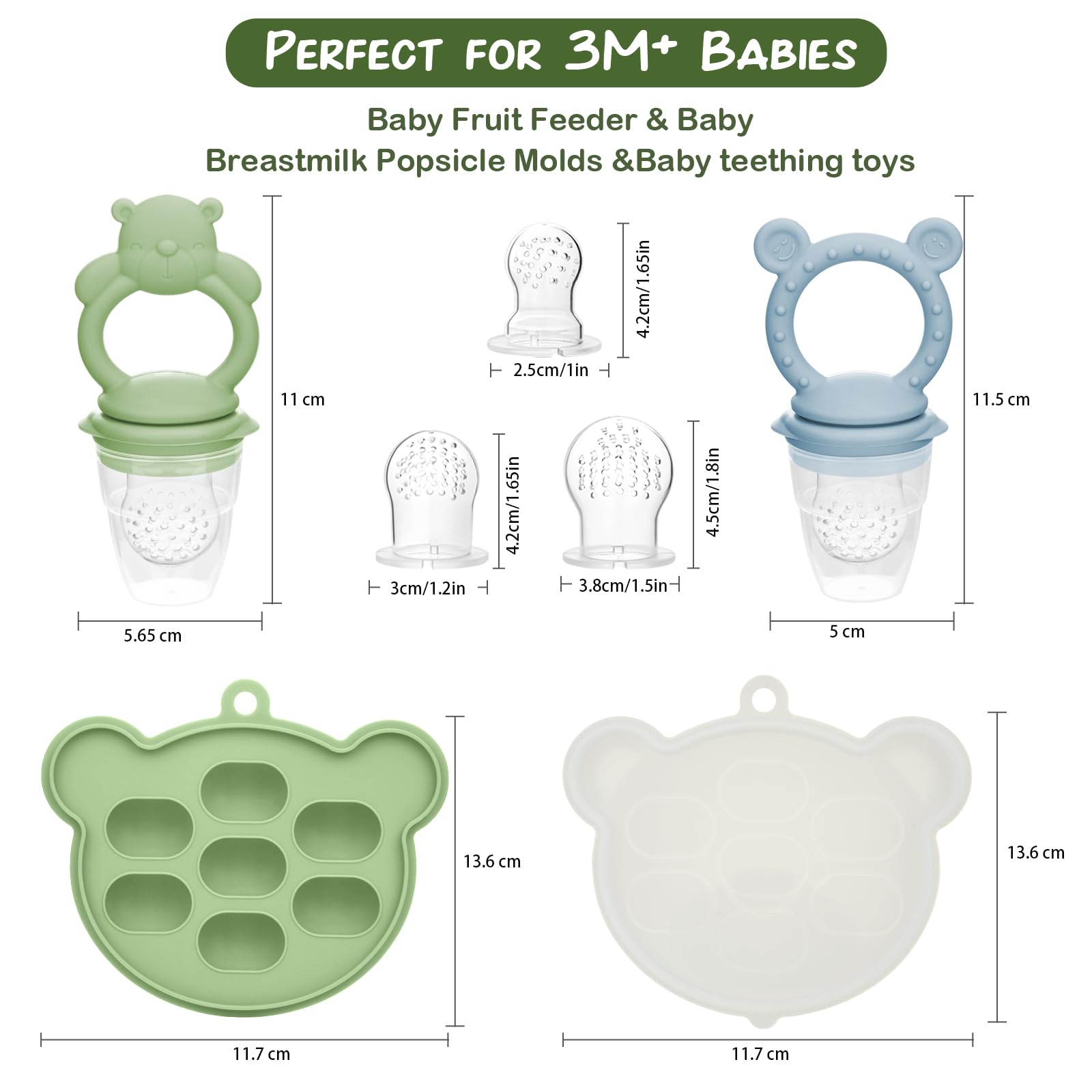 WAJIAYON gift-ready baby feeder pack ideal for new parents and showers