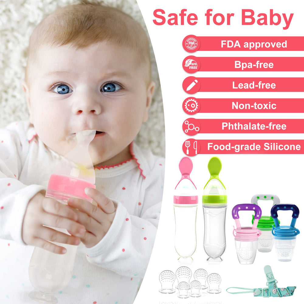 WAJIAYON mealtime setup demonstrates tidy feeding with dispensing spoon