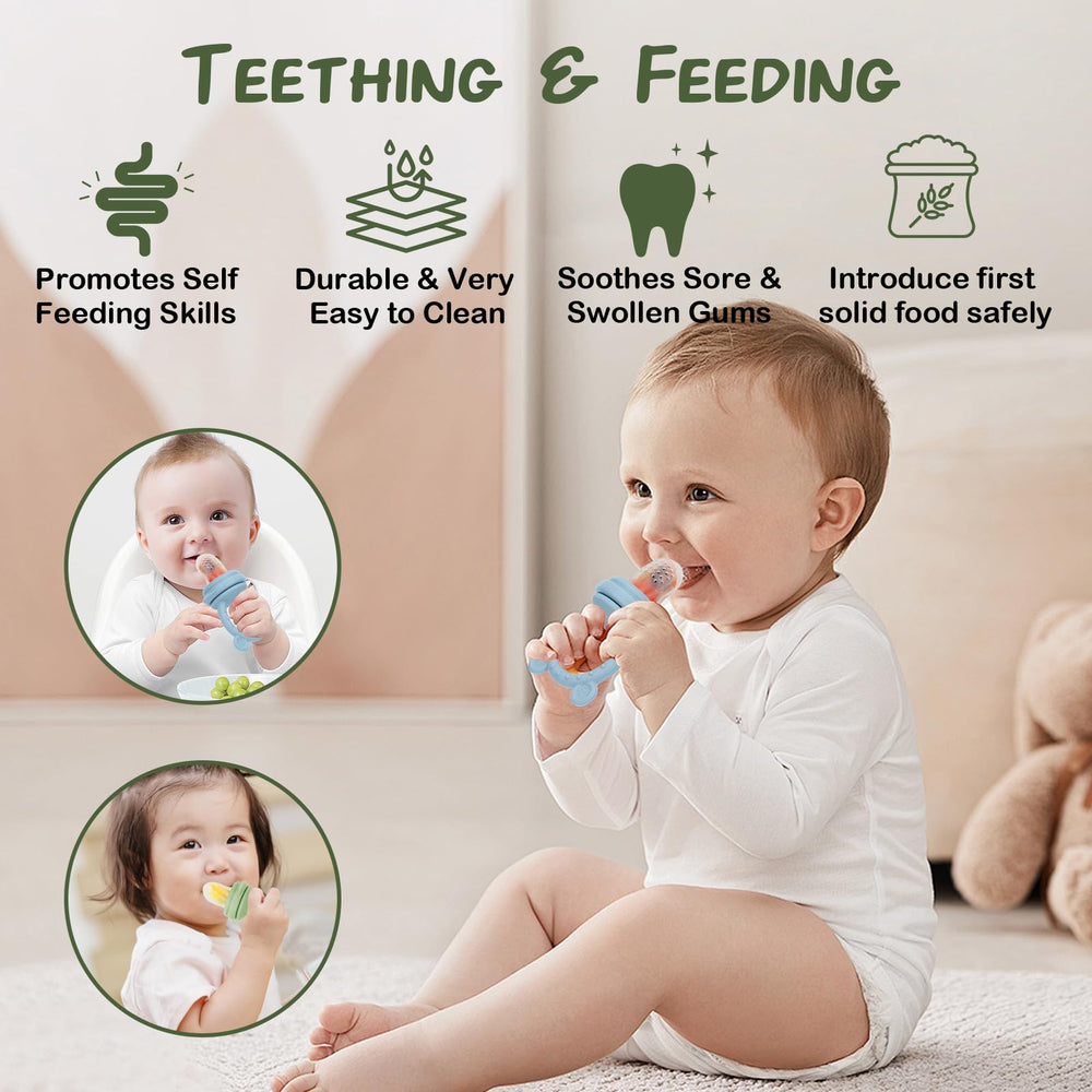 WAJIAYON self-feeding infant tray supports independent eating