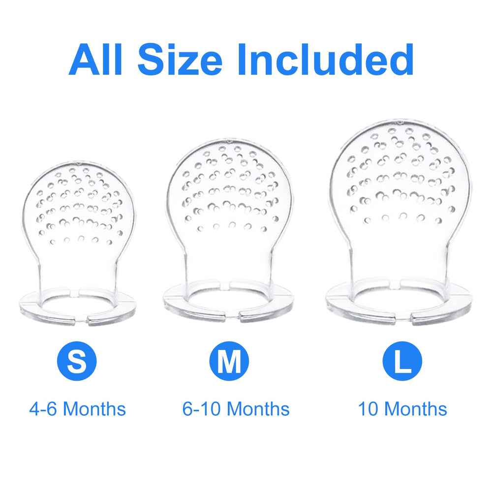 WAJIAYON 3-piece feeding set for snacks and breast milk