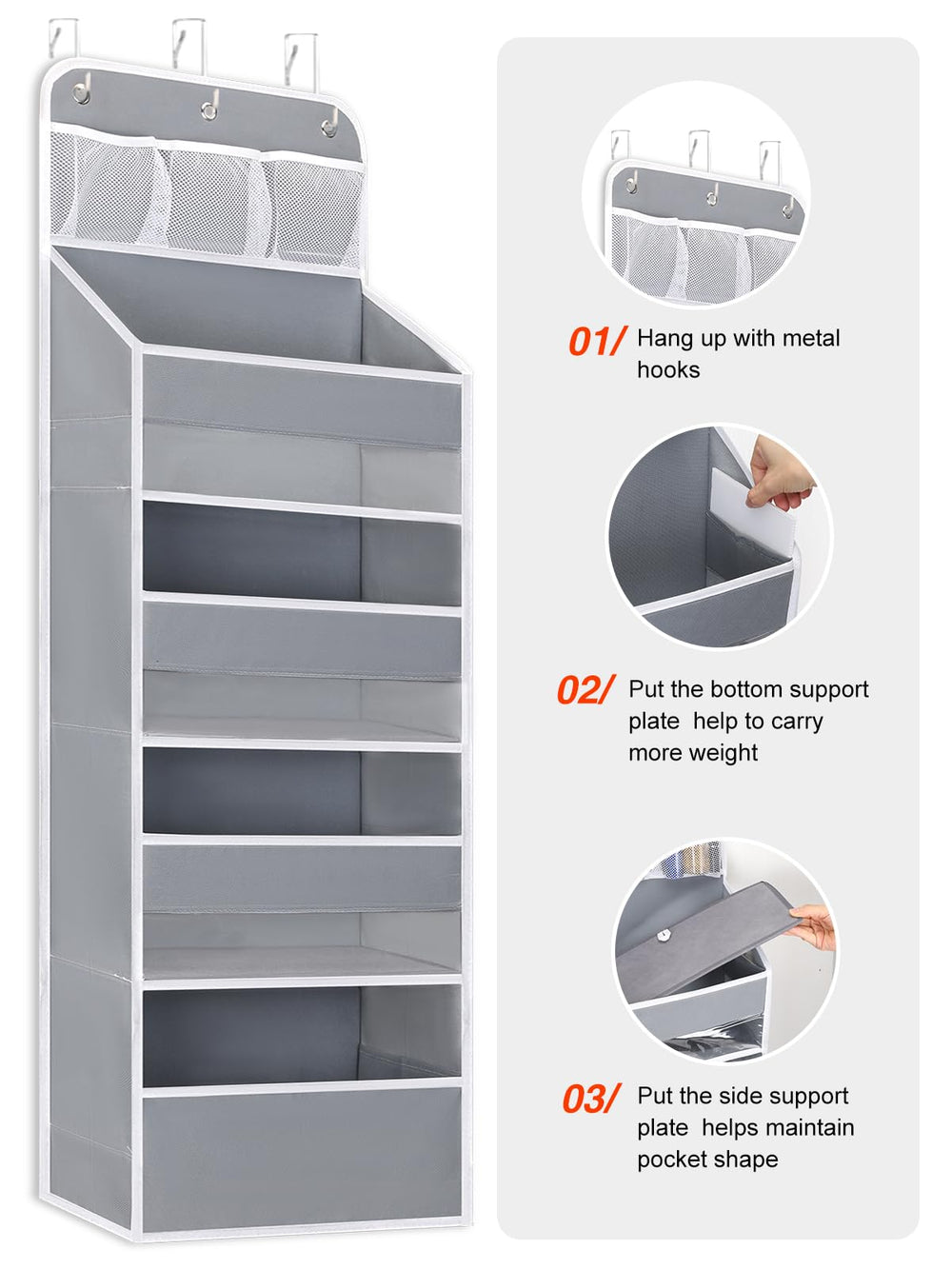 Wakaye door organizer in a child’s room for clutter-free play area
