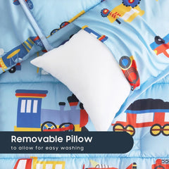 Wake In Cloud brushed microfiber fabric close-up highlights softness and durability.