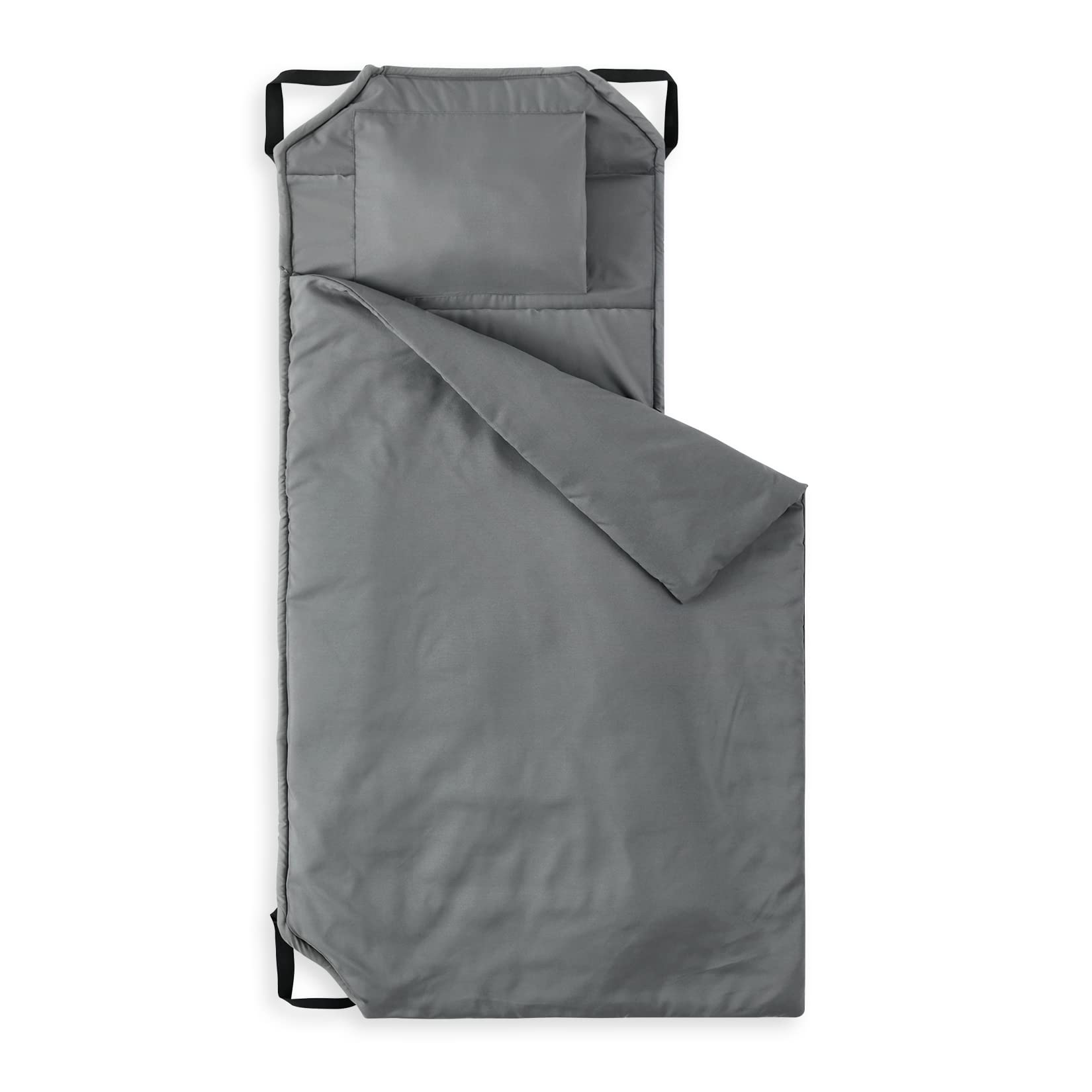 Wake In Cloud cot nap mat rolled with handle for easy preschool transport