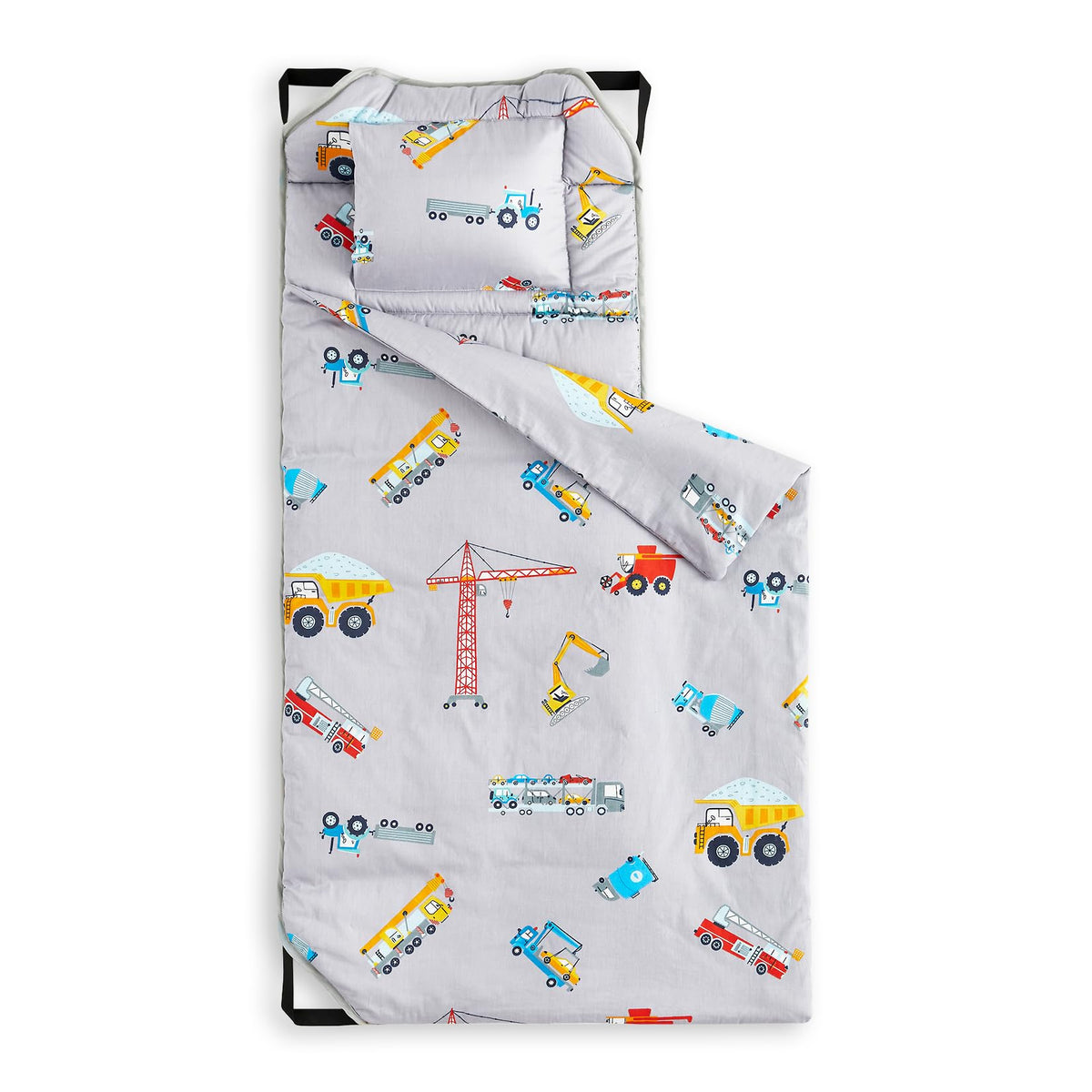 Wake In Cloud cot nap mat transport vehicles illustration supports imaginative nap-time play