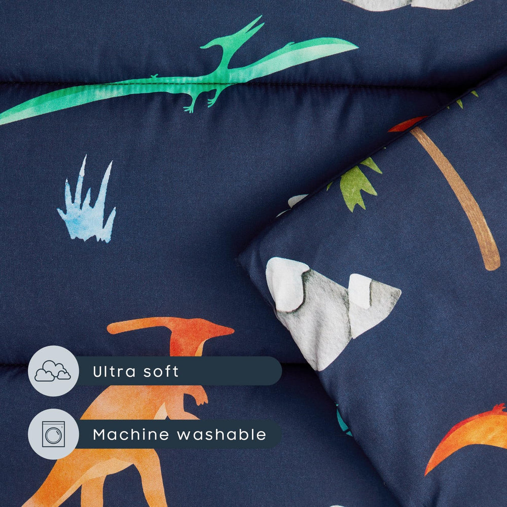 Wake In Cloud dinosaur design closeup showing vibrant colors