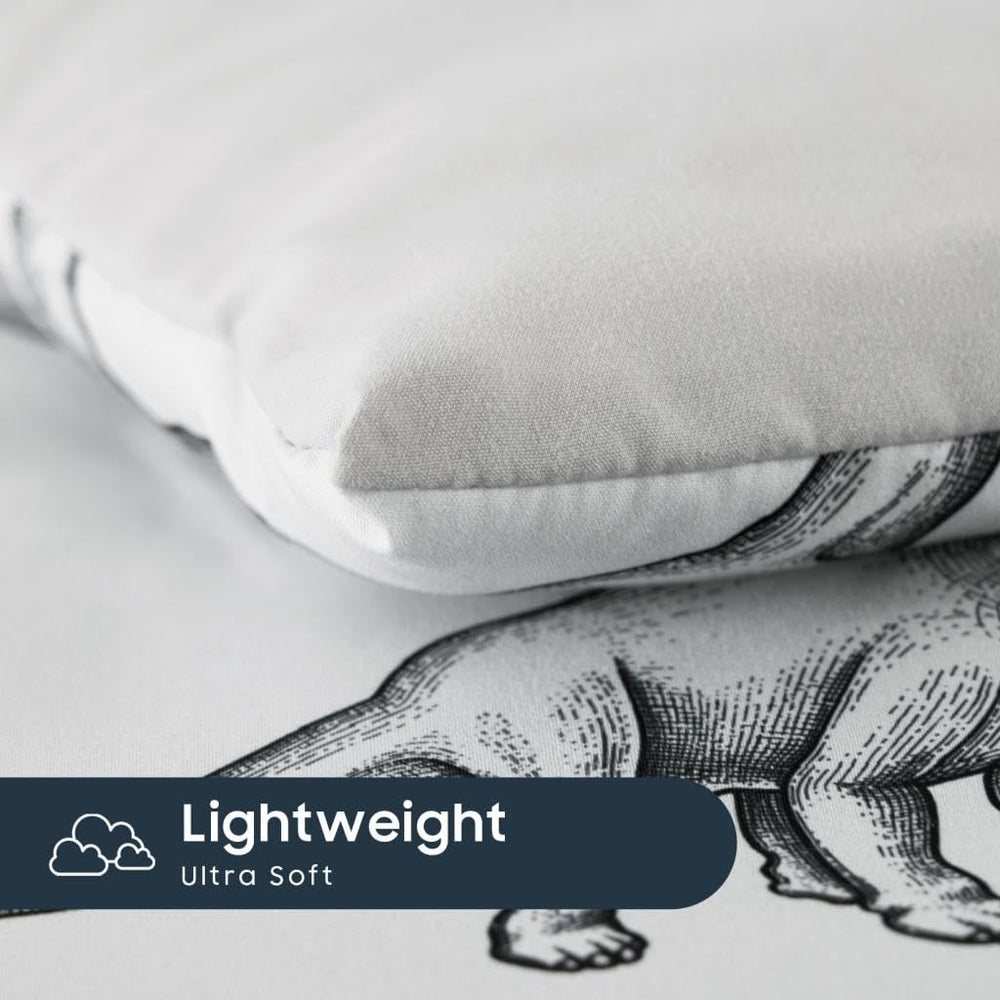 Wake In Cloud microfiber softness close-up demonstrates light, breathable comfort.