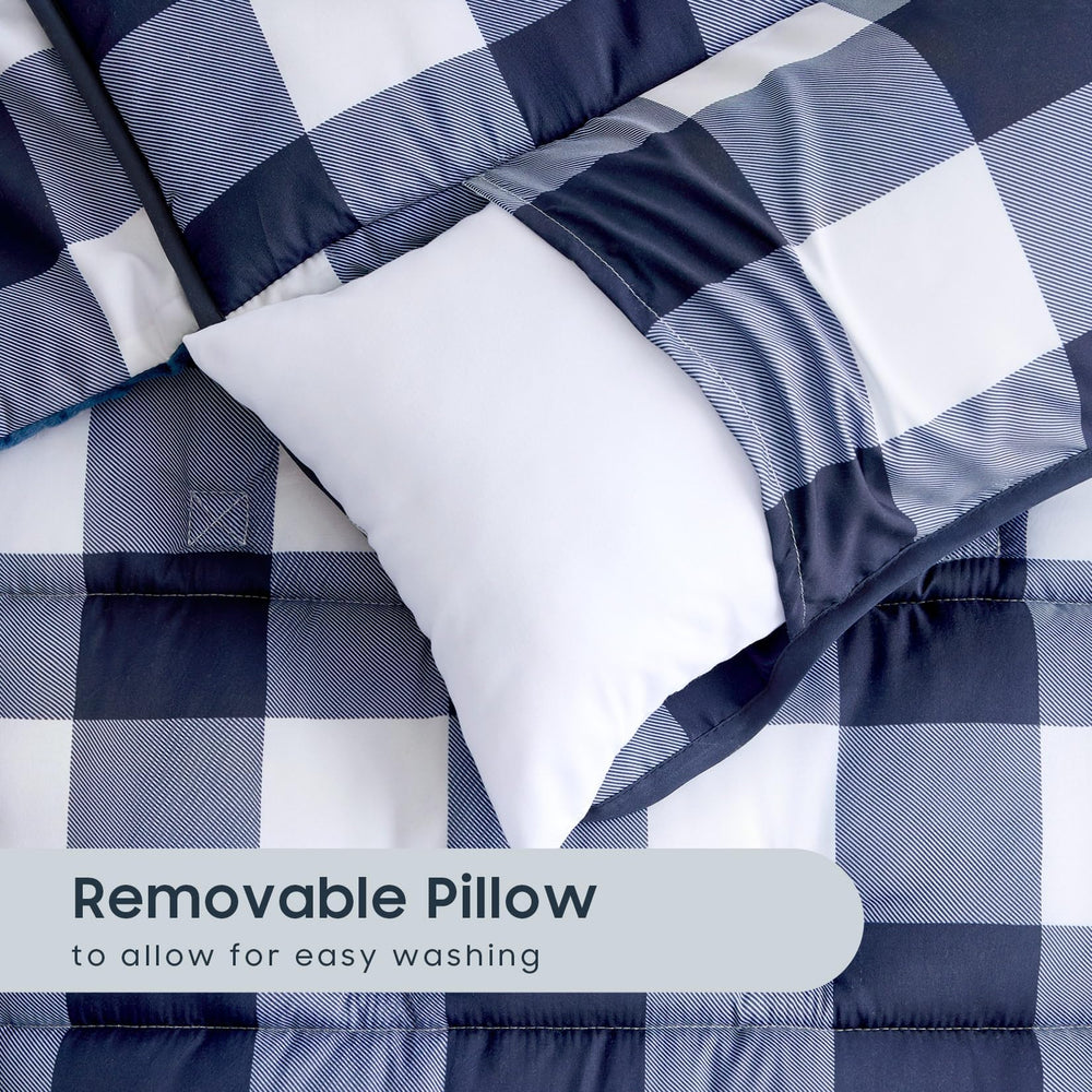 Wake In Cloud brushed microfiber fabric delivers soft durability for daily use.