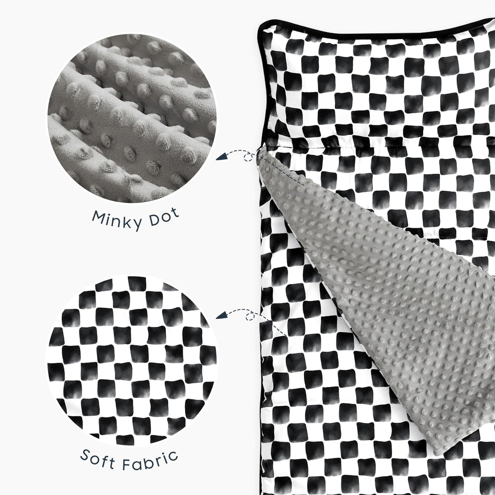 Wake In Cloud nap mat durable brushed polyester for daily use
