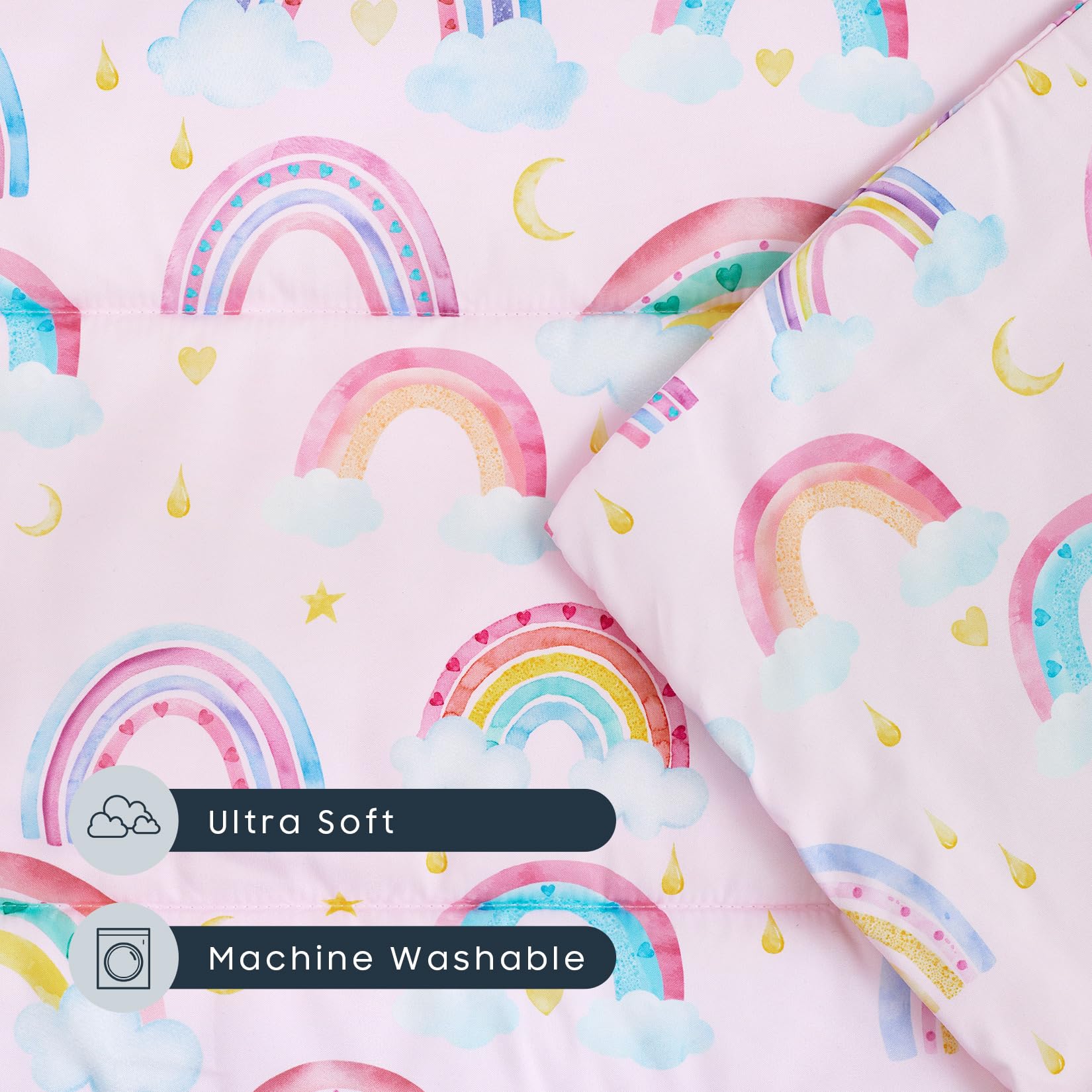 Wake In Cloud nap mat machine washable for quick cleanup