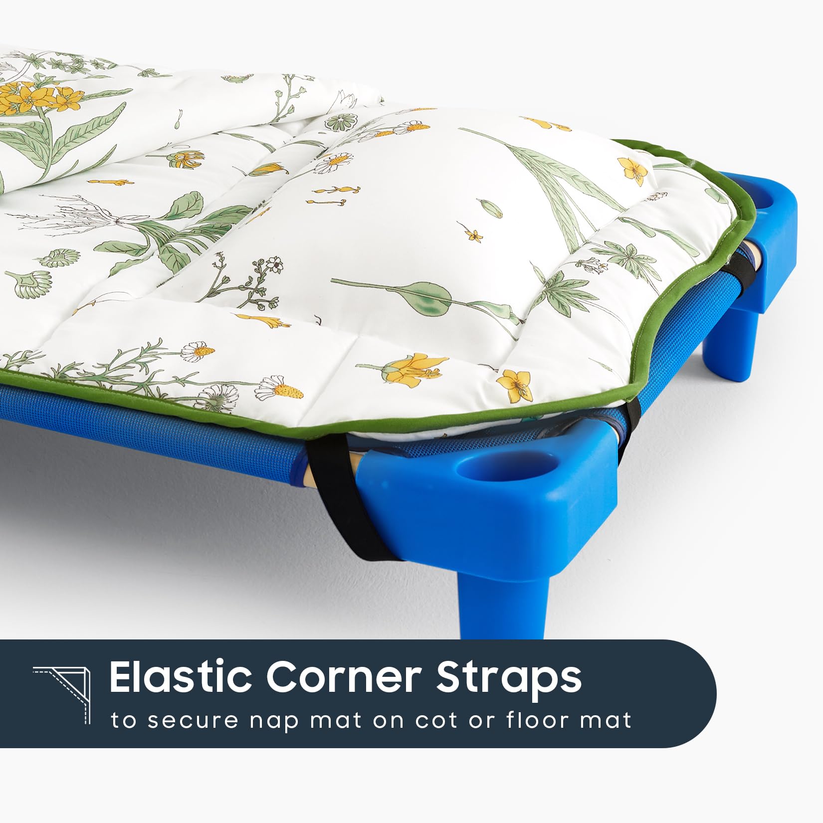 Wake In Cloud nap mat machine washable for easy care at daycare