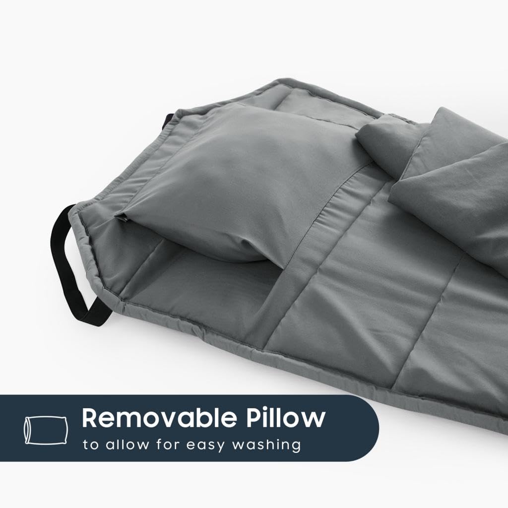 Wake In Cloud nap mat name card helps identify belongings