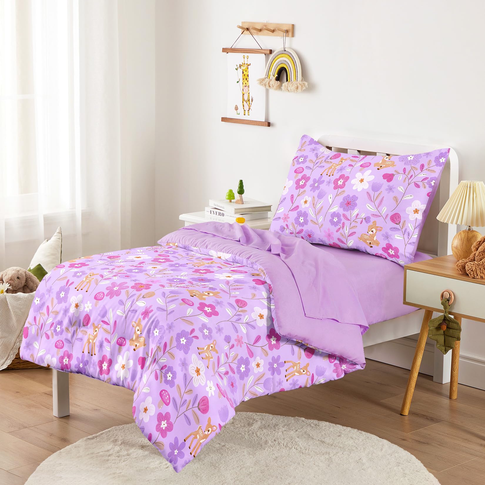 Wake In Cloud comforter detail highlights soft microfiber and secure stitching.