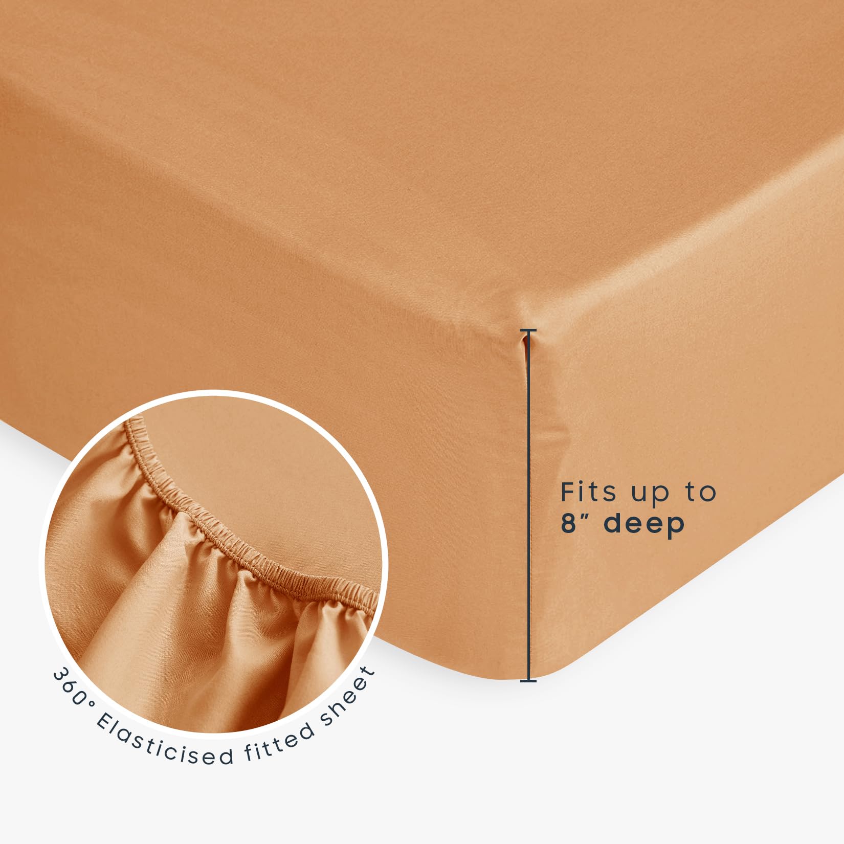 Wake In Cloud bedding shows durable stitching to keep the inner filling in place.