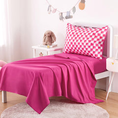Wake In Cloud pillowcase adds soft touch to bedtime routines.