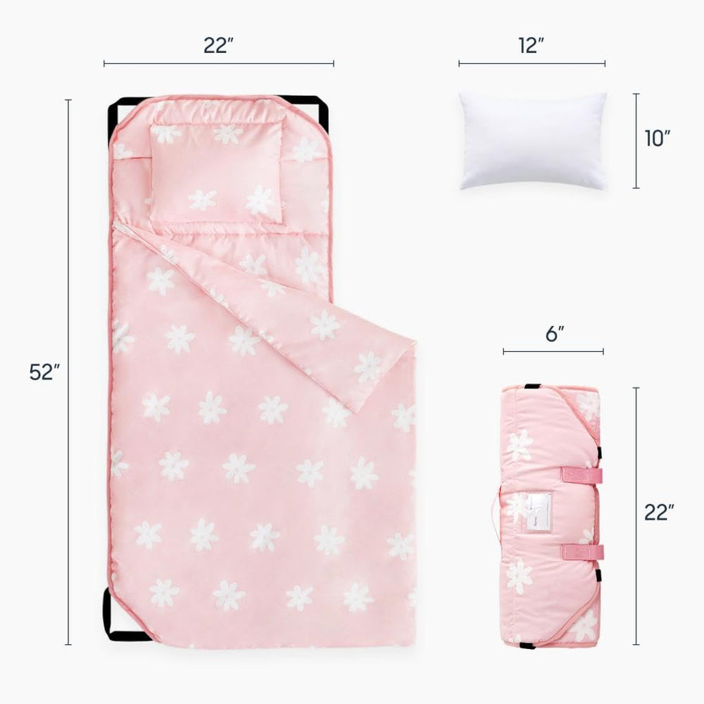 Wake In Cloud nap mat in use during daycare nap time for comfortable rest.
