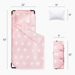 Wake In Cloud nap mat in use during daycare nap time for comfortable rest.