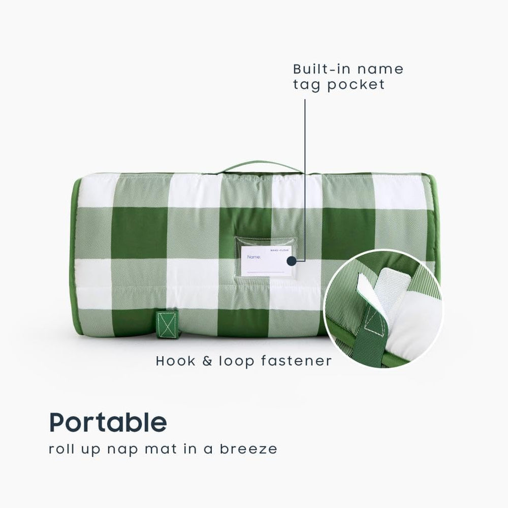 Wake In Cloud minky blanket close-up—soft, cozy touch that enhances naptime comfort.