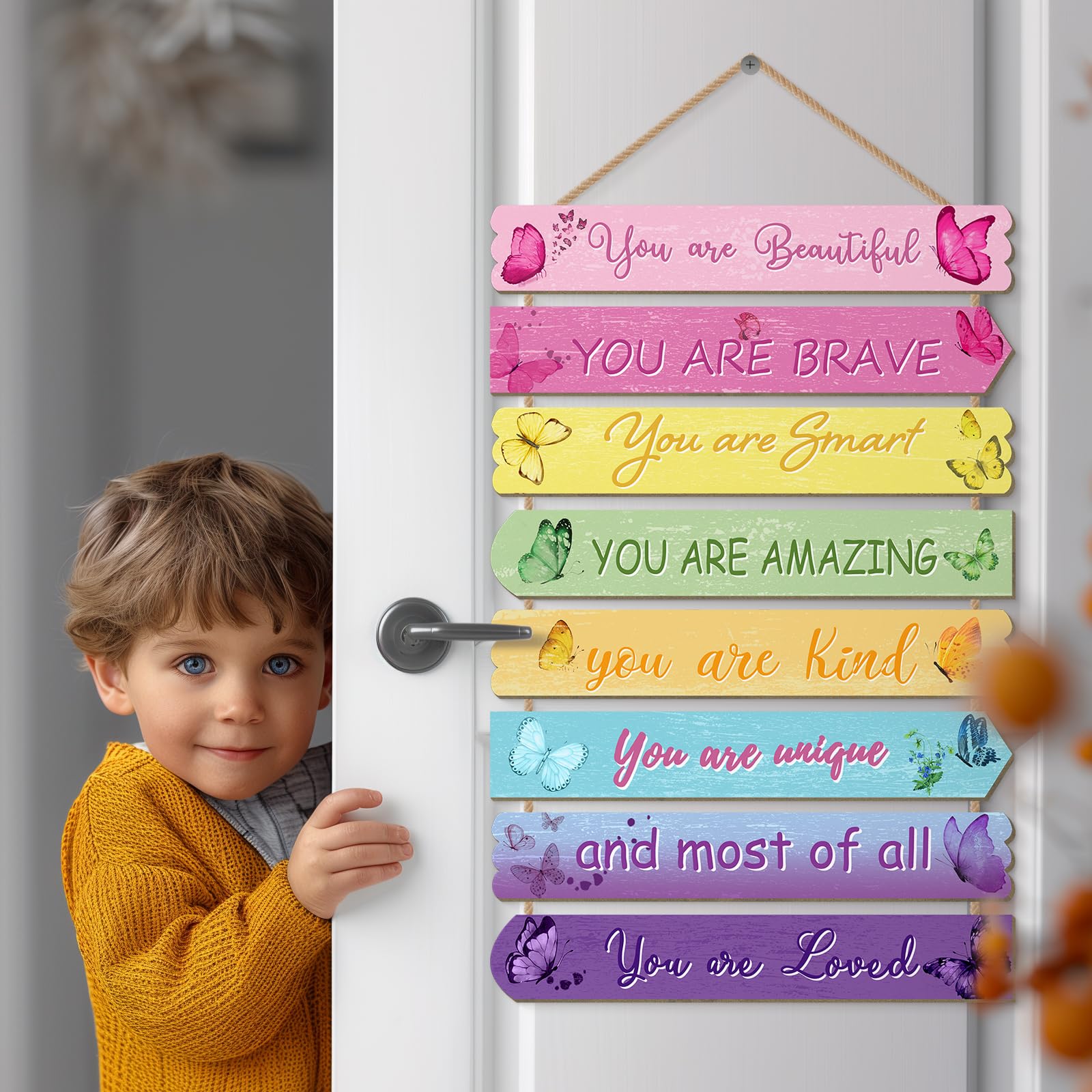 WAKOSAN Butterfly wall plaque 6 makes a thoughtful gift for occasions.