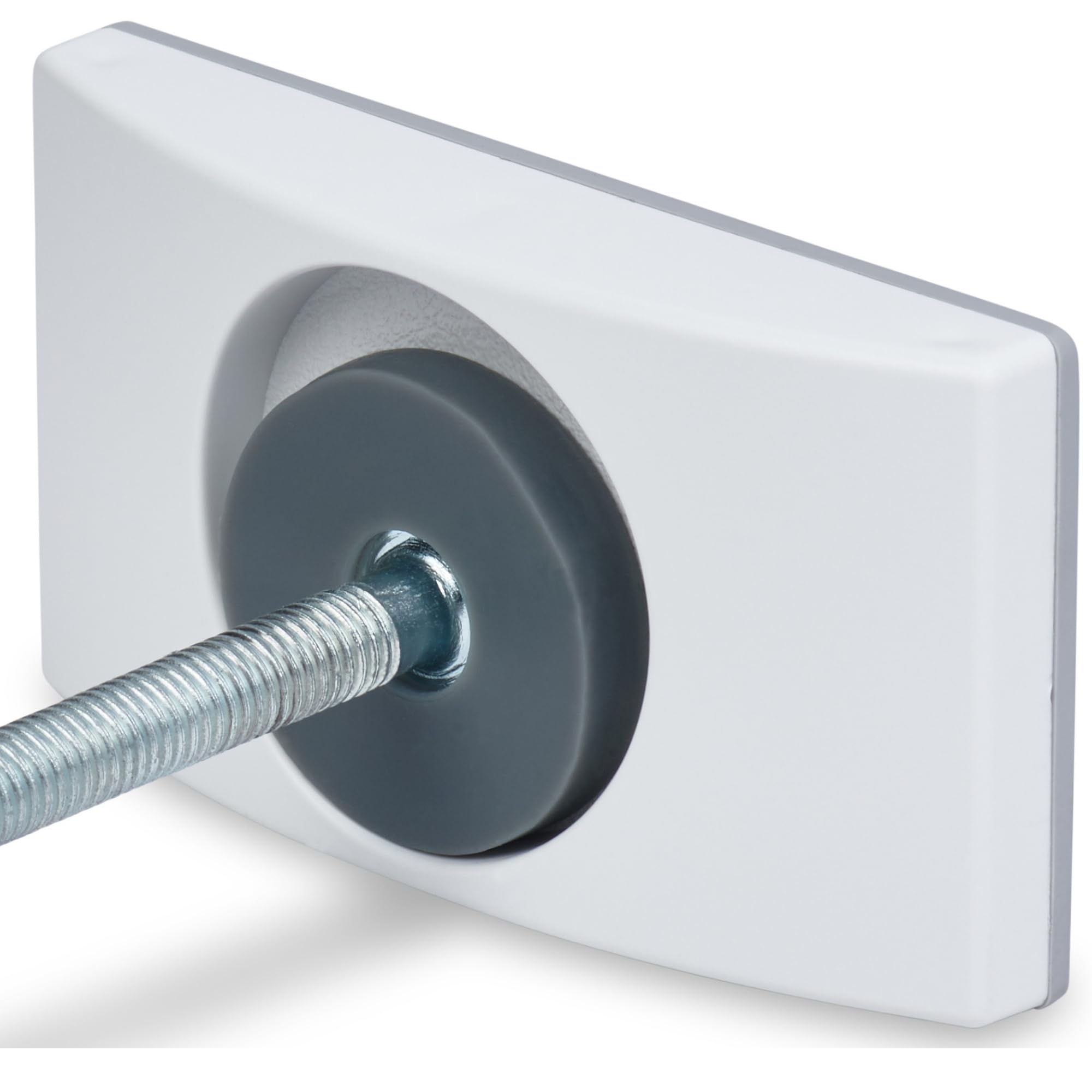 Wall Nanny bottom spindle guard demonstrates wall protection around stairs for safety.