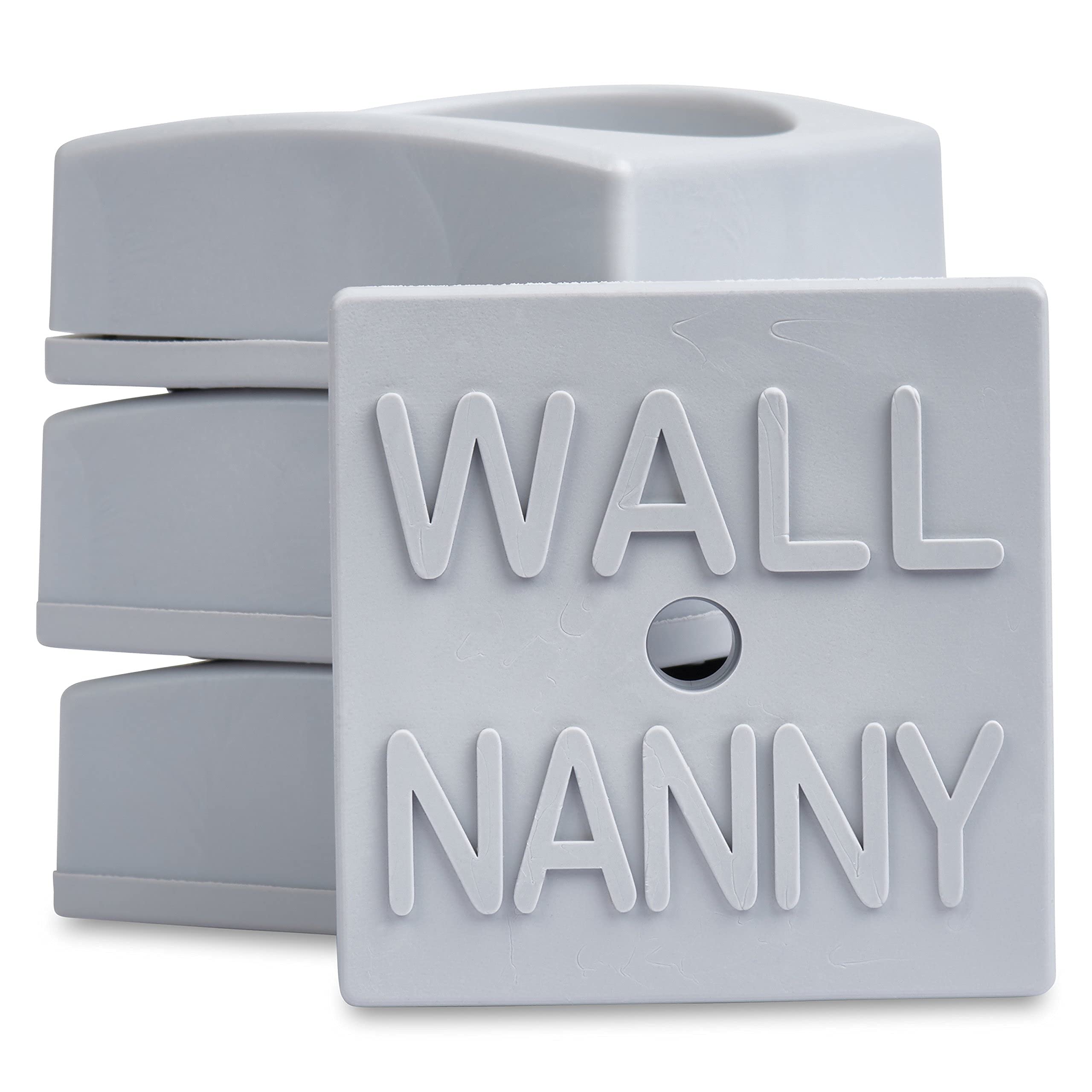 Wall Nanny Mini gray wall cup close-up showing wall protection from gates.