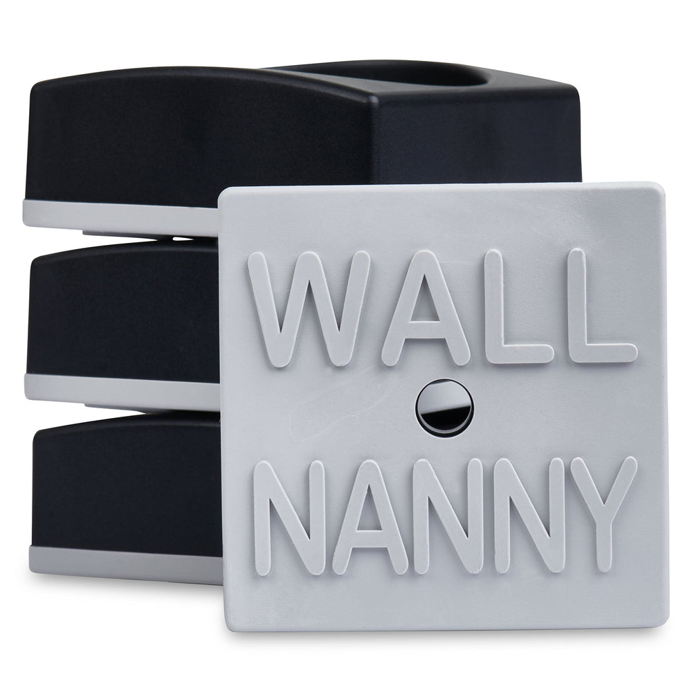 Wall Nanny Mini pads in doorway protect walls and gates.