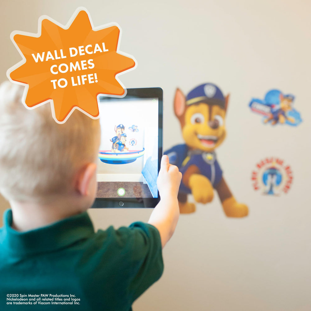 Wall Palz three smaller decals expand play to furniture, laptops, and other smooth surfaces.