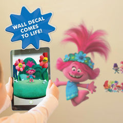 Wall Palz Trolls Poppy small character decals for walls and laptops.
