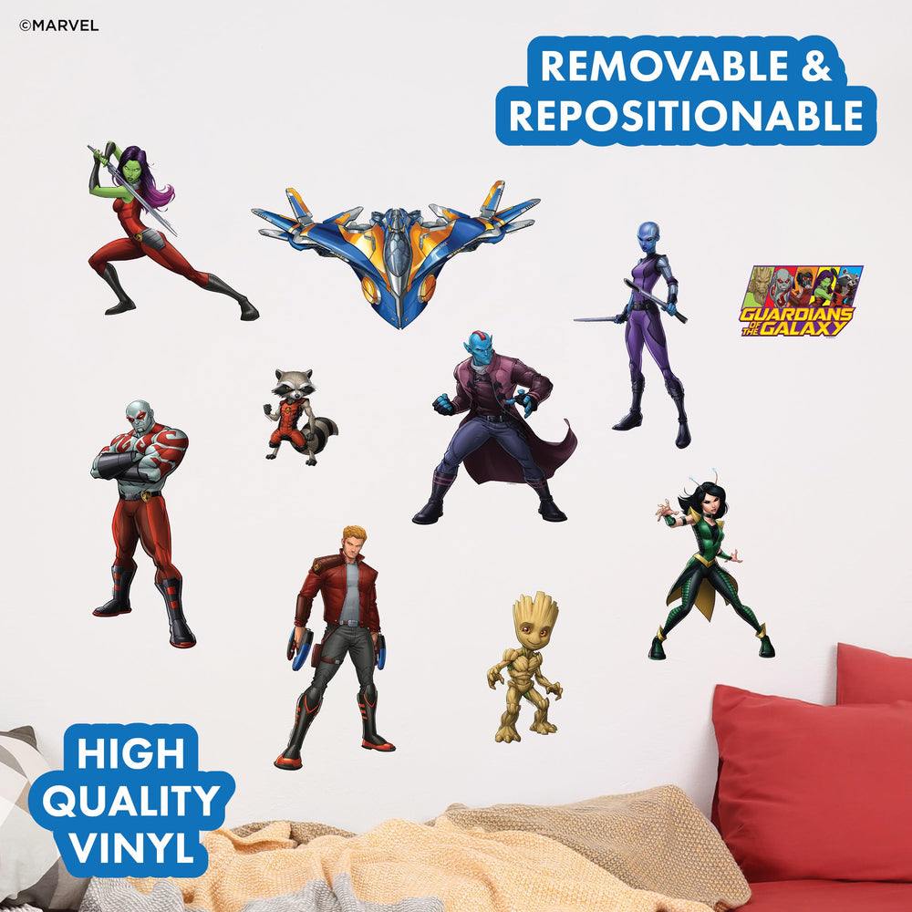 WALL PALZ Guardians Gamora decal: bold wall art that's repositionable for flexible decorating.
